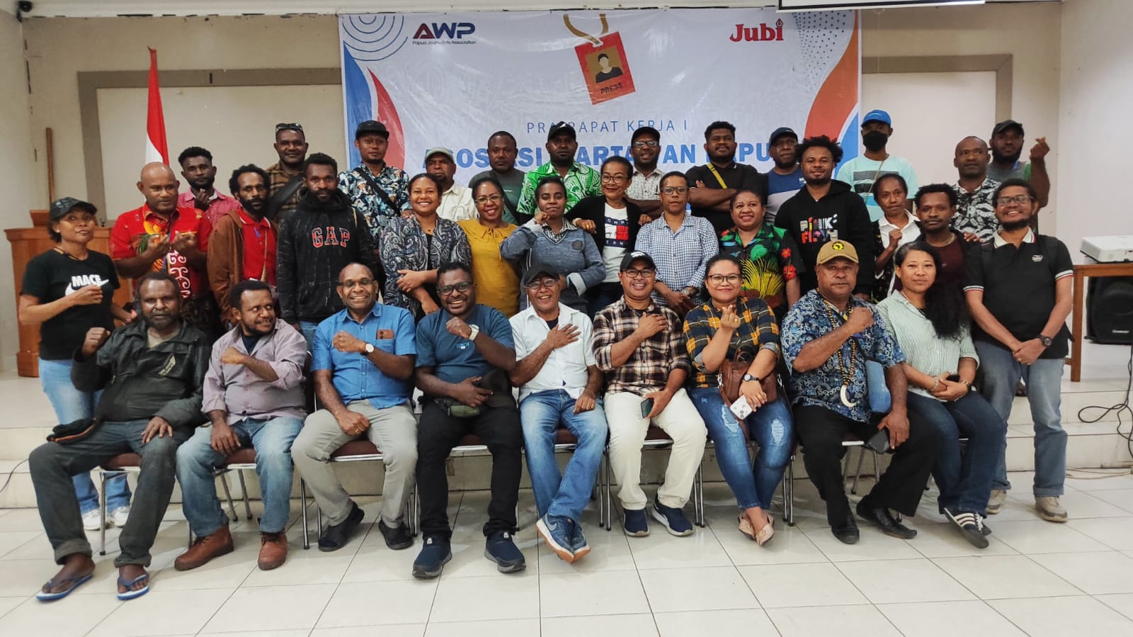 Asosiasi Wartawan Papua Gelar Pra Raker I di Jayapura